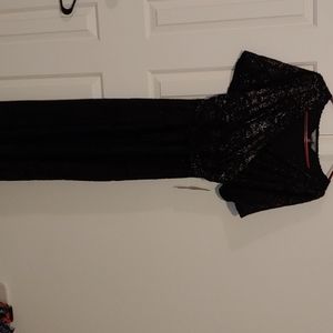 Elegant lularoe maxi faux wrap dress